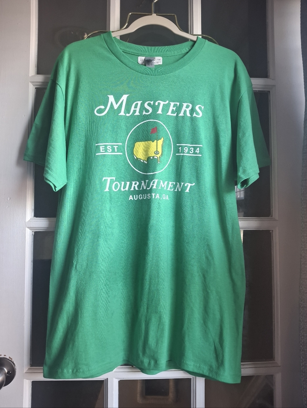 NEW Gildan Green Masters Champions Tee Size L